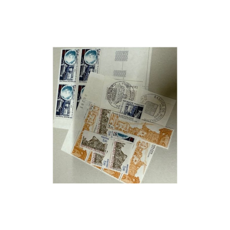 15 timbres à 3,90 Francs (59 Frs soit 9 €) 15 timbres à 3,90 Francs (59 Frs soit 9 €)