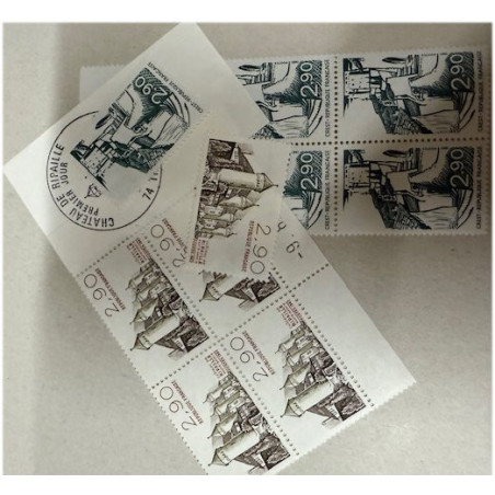 10 timbres à 2,90 Francs (29 Frs soit 4 €)