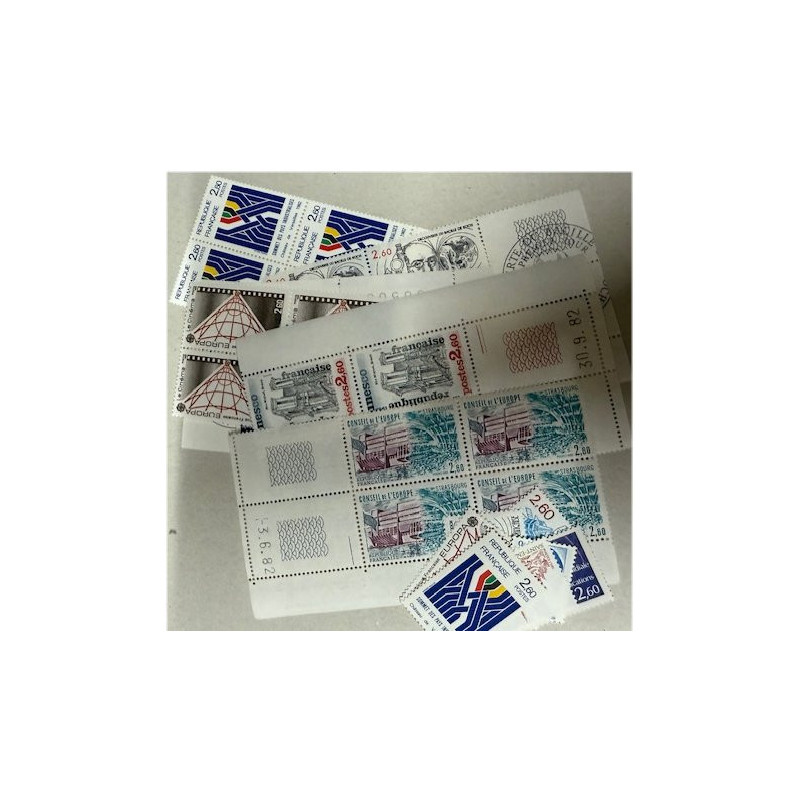 38 timbres à 2,60 Francs (101 Frs soit 15 €) 38 timbres à 2,60 Francs (101 Frs soit 15 €)