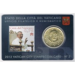 Coin Card Vatican 2012...