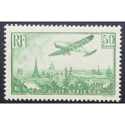 France Poste Aérienne n°14 * Neuf avec trace de charnière