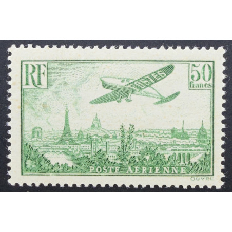 France Poste Aérienne n°14 * Neuf avec trace de charnière