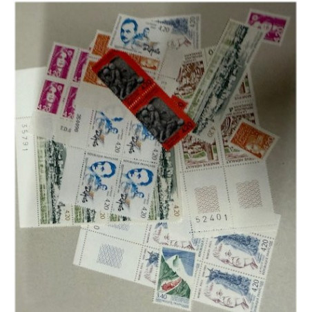 45 timbres à 4,20 Francs (189 Frs soit 29 €)